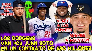 DODGERS VAN TRAS JUAN SOTO POR 680 MILLONES DE DOLARES 🔴 WILLY ADAMES A LOS ASTROS DE HOUSTON⁉️ [upl. by Millburn975]