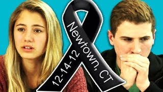 Teens React to Newtown School Shooting [upl. by Ymac]