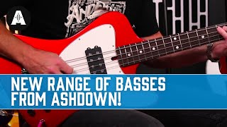 Ashdowns NEW Bass Guitar Range  Heres How They Sound [upl. by Suirred]