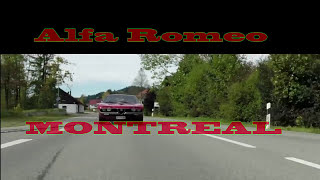 Alfa Romeo MONTREAL V8 engine  Dream Car HÖREN und sehen  SOUND Jochpass [upl. by Artenehs]