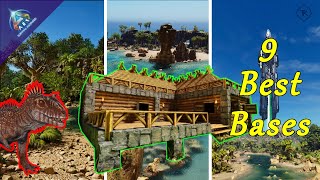 Top 9 Best Ark Survival Ascended Base Locations [upl. by Ylloh]