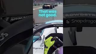 Lewis Hamilton’s radio is not working correctly Voiceover  Edit—lewishamilton f1 [upl. by Akiemaj]