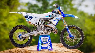 Coty Schock Yamaha YZ125 TwoStroke WIDE OPEN [upl. by Elo185]