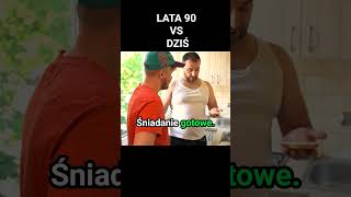 LATA 90 VS DZIŚ shorts kabaret humor [upl. by Azeel]