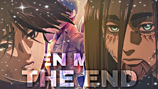 Eren and Mikasa  Summertime Sadness EditAMV [upl. by Yelwah]