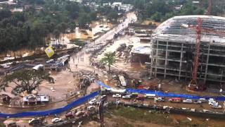 Typhoon Sendong  Cagayan de Oro Aerial View [upl. by Froehlich]