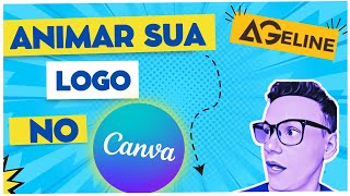 Incrível  Crie uma logotipo animada com o Canva  Fácil para iniciantes [upl. by Hinman453]