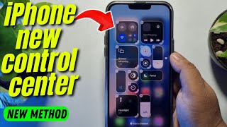 iOS 18  How to Customize Control Center on iPhone [upl. by Kcirdle800]