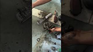 brake caliper kit replacebrakeoilleakagea2zcarservice automobile engineeering hyundai [upl. by Erdah]