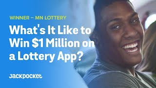 Whats It Like to Win 1 Million on a Lottery App [upl. by Navy]