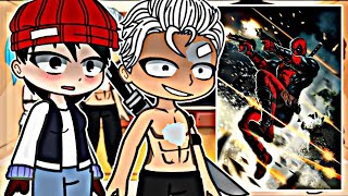 Undead Unluck React to Deadpool  Tiktok  Gacha react [upl. by Etnelav]