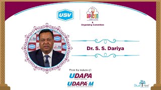 APICON TV 2022 Dr S S Dariya [upl. by Oiralih]