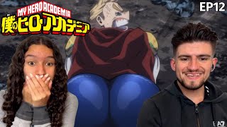 PEACH FOR YA  My Hero Academia Season 7 Episode 12 Reaction [upl. by Lefton]