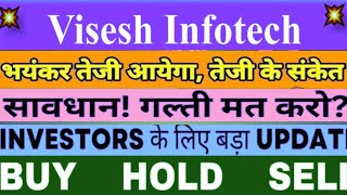 visesh infotech latest news visesh infotech share news [upl. by Anhaj]