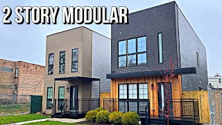 So much Space Inside Look at 2 Story PREFAB HOMES as an Affordable Option in America [upl. by Karyl]