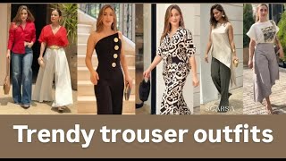 Trendy Trouser Looks for ❤️November 💗2024 [upl. by Odrawde]