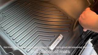 Dodge Ram 1500 OEDRO vs Weathertech Floor Mats [upl. by Noired96]