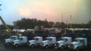 Video of frac and coil ops North western BC [upl. by Kuo538]