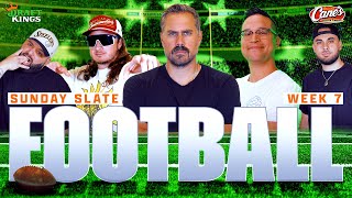 Big Cat and Co to Sweat Out the Week 7 Sunday Slate  Barstool Gambling Cave [upl. by Tab80]