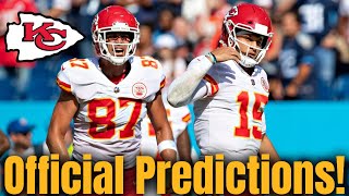 FULL Kansas City Chiefs 2024 Schedule Preview 170 PREDICTIONS amp More [upl. by Sanferd]