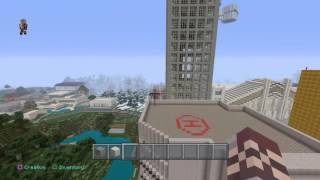 Minecraft My City  Hall of Justice Watchtower Daily Planet Wayne Mansion and more [upl. by Samot]