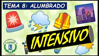 INTENSIVO PERMISO B  TEMA 8 ALUMBRADO [upl. by Reinert222]