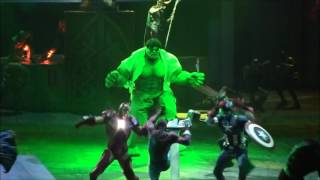 Marvel Universe Live Hulk  Italy [upl. by Dympha483]