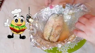 How To Cook Perfect Oven Roasted Chicken Breast Chicken breast in foil in the oven easy delicious [upl. by Eirased]