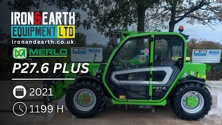 2021 Merlo P276 Plus Telehandler [upl. by Nudnarb]