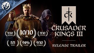 Crusader Kings III  Release Trailer [upl. by Purington]