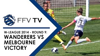 WLEAGUE 2014 RD 9  Western Sydney Wanderers vs Melbourne Victory [upl. by Bowie]