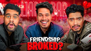 THIS GAME ALMOST BROKE OUR FRIENDSHIP 😱 LIARS BAR [upl. by Llennehc]