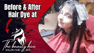 funky hair color  hair dye karwayakeune pakistanone of the best salon in PeshawarThe beauty hive [upl. by Edveh]