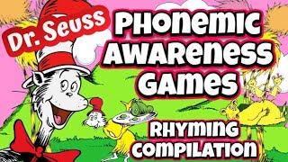 📕 Dr Seuss Rhyming Games 📕  Brain Break  Phonemic Awareness  GoNoodle [upl. by Atila937]