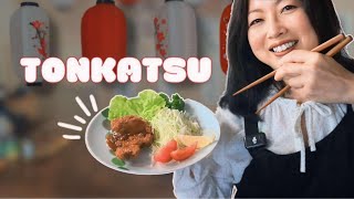 Tonkatsu  recette japonaise facile [upl. by Leia]