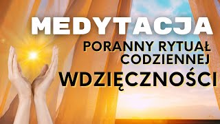 Medytacja wdzięczności ✨ poranny rytuał 🩵 otwórz swoje serce na miłość w 5 minut [upl. by Peterman]