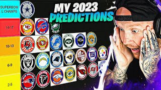 TIMTHETATMANS NFL PREDICTION TIER LIST [upl. by Acinej]