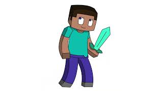 STEVE MINECRAFT BITS [upl. by Notgnirra]