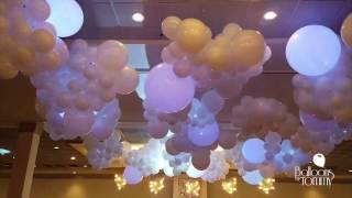 Balloon clouds for Prom  Balloons by Tommy [upl. by Dolly]