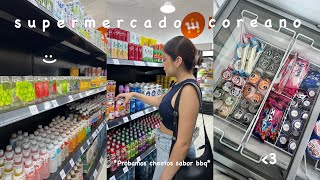 Visitando supermercado coreano  vlog con mi querida Nat [upl. by Loseff170]