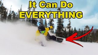 The Greatest All Mountain snowboard of All Time [upl. by Hcirdla]