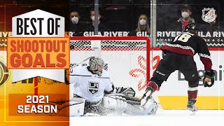 Best Shootout Goals from the 2021 NHL Season [upl. by Erie]