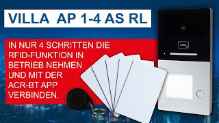 In 4 Schritten die RFIDFunktion aktivieren und mit der kostenlosen ACRBT App verbinden  HHG [upl. by Odelia391]