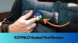 KOVNLO Heated Vest Review [upl. by Korry]