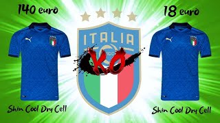 Unboxing  review maillot Italie Puma 2122 Player Issue Dry Cell Authentic v Fake Italia  Italy [upl. by Agnizn704]