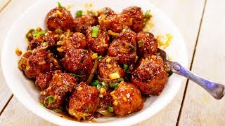 Cabbage Manchurian Recipe  Restaurant Style Veg Manchuria  Indo Chinese CookingShooking [upl. by Jacobsen]