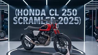 2025 Honda CL 250 Scrambler Review A Modern Classic with Rugged Style [upl. by Notsla]