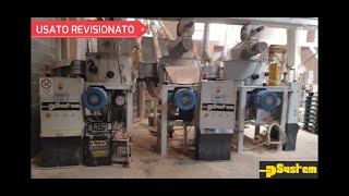 Impianto pellet fino a 1000 kgh revisionato dal produttore P SYSTEM con insaccatrice automatica [upl. by Einnej]