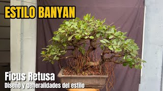 Estilo Banyan en el Bonsá [upl. by Saffier235]