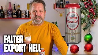 FALTER  EXPORT HELL Beer 1 from 2023 Brewers Advent Calendar [upl. by Fiertz518]